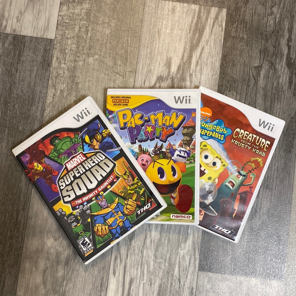 Wii kids video games
